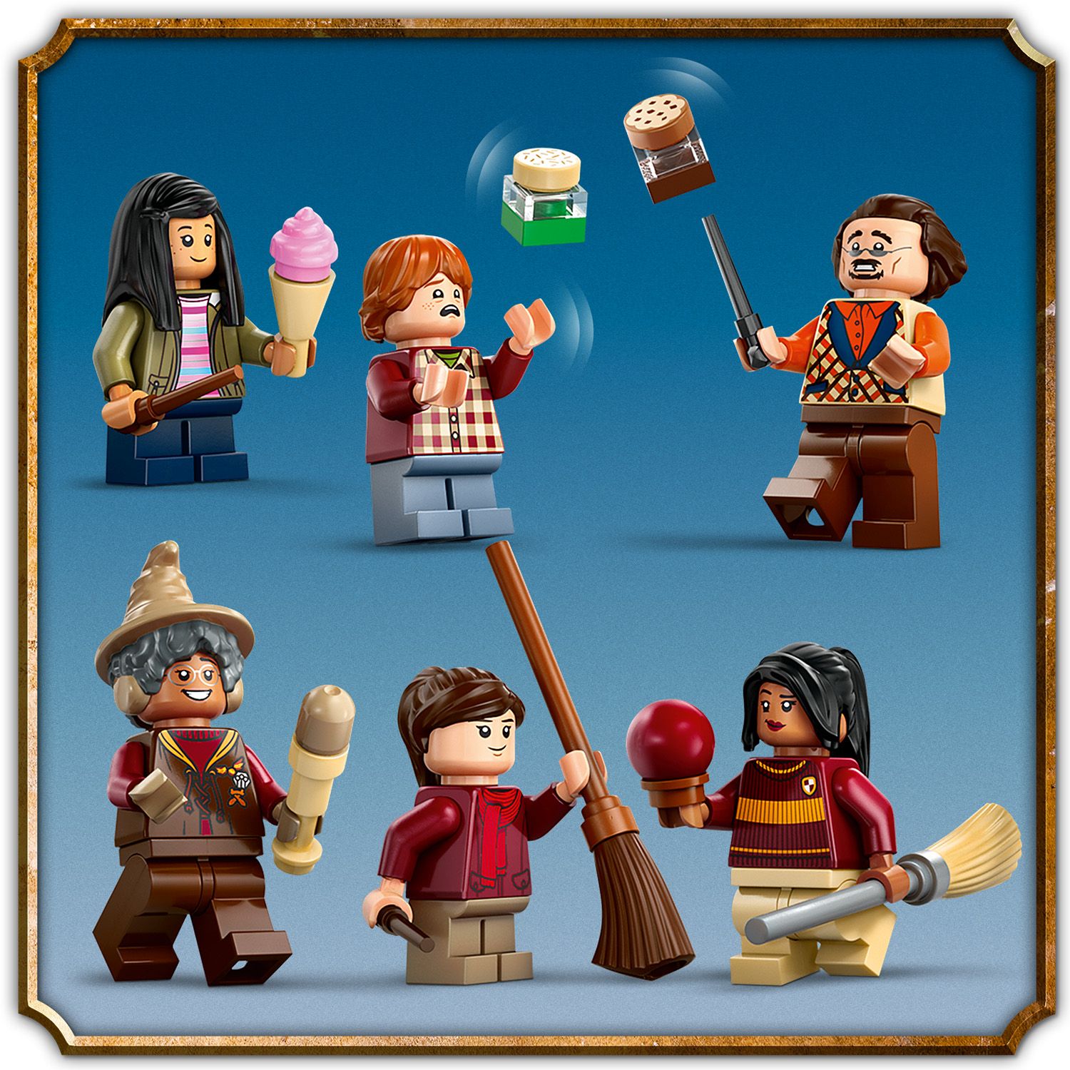Šesť minifigúrok LEGO®